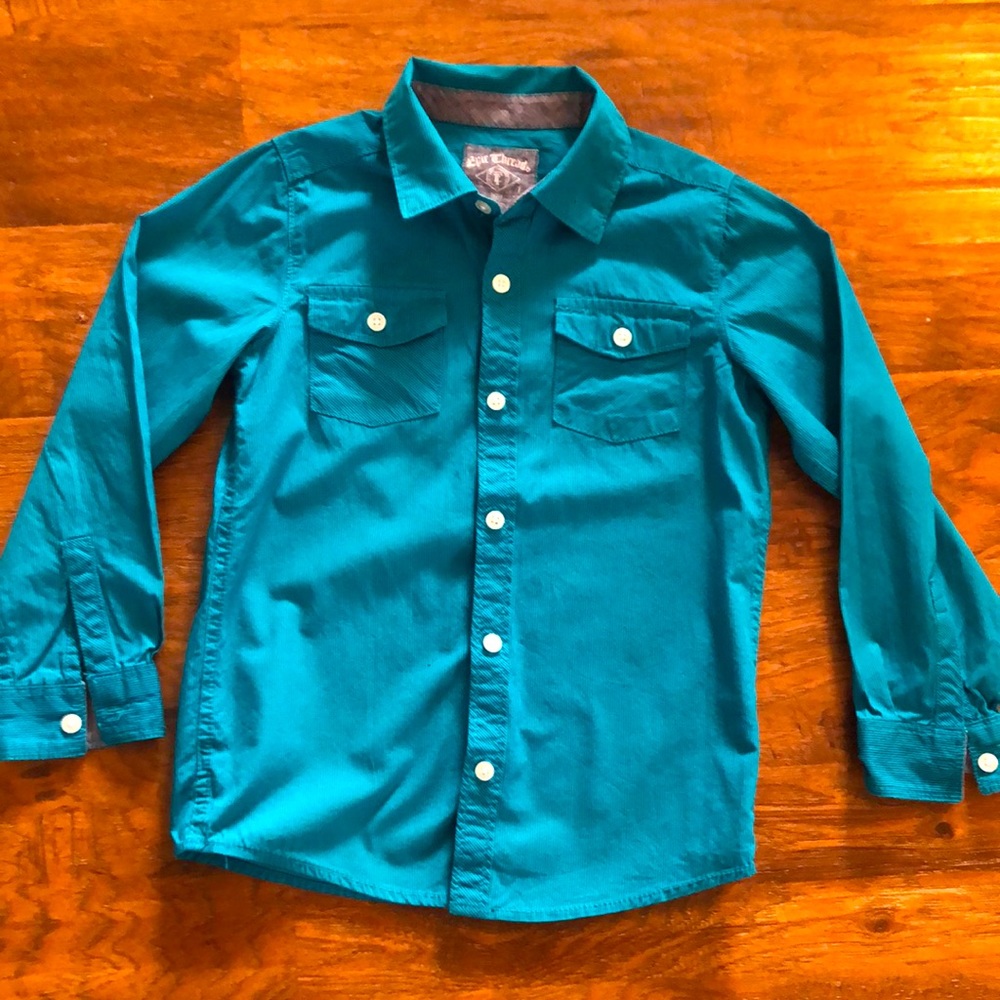 Boys collared button up size 7